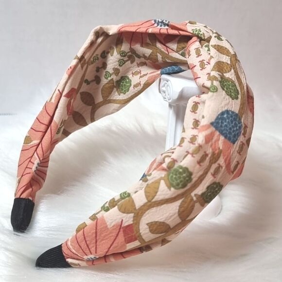 BOHO FALL DAYS HEADBAND leaf leaves floral flower fabric bohohemin bohemian - Picture 3 of 6